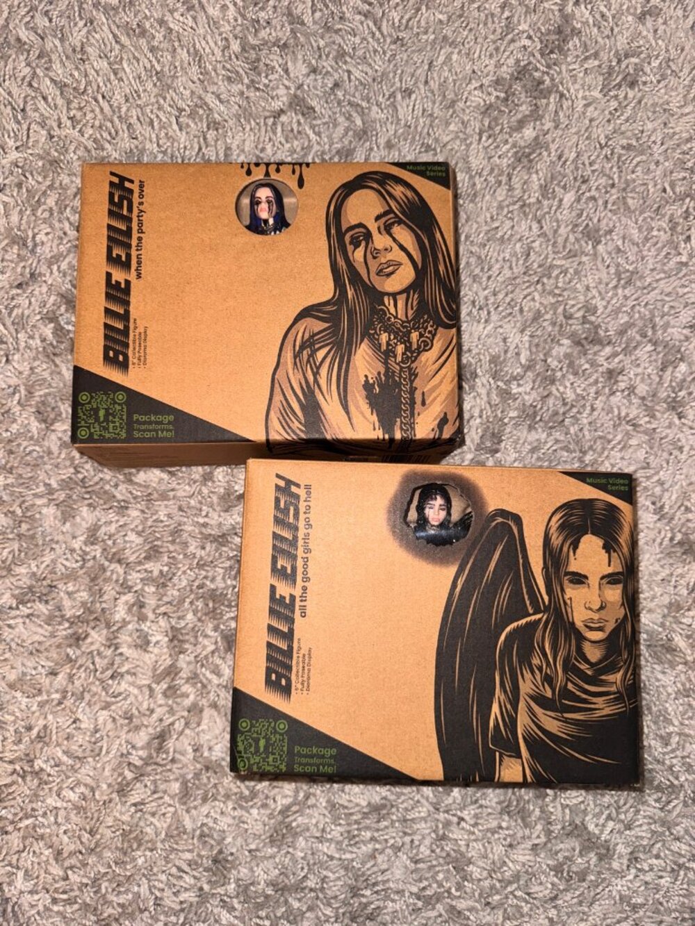 Billie Eilish Figures Set of 2 - Playmates
